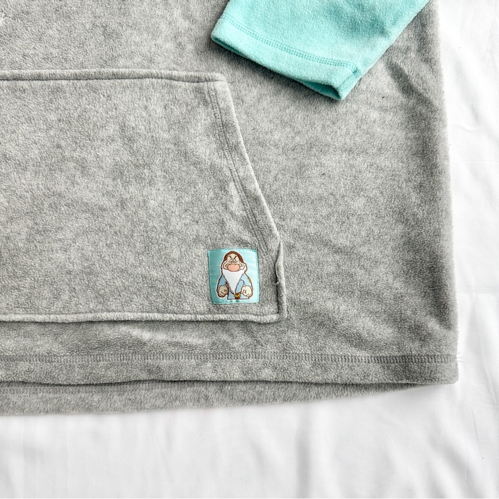 Disney Grumpy State of Mind Snow White Fleece Hoodie ❄️ Size Extra Large - Picture 2 of 6